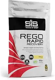 Science In Sport REGO Rapid Recovery Protein Powder | Vegan Protein Powder with Added L-Leucine, Vitamins and Minerals for Muscle Recovery | Vanilla, 10 Servings, 500G