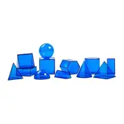 12Pcs Geometric Solids Creative 3D Shapes for Boys Girls Children Elementary