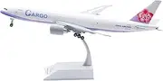 Pre-Built Model Aircraft 31CM 1/200 Scale Civilian Aircraft Model China Airlines Cargo for Boeing B777F B-18771 Highly Detailed Airplane Miniature Airplane Model