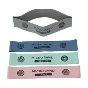4 RESISTANCE HIP BOOTY BANDS YOGA EXCERCISE WORKOUT MICRO BAND RUBBER STRENGTH