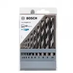 BOSCH博世 10支裝金屬鑽頭組 (1-10MM)