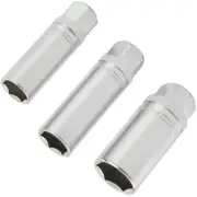 22891 3/8 Drive Magnetic Spark Plug Socket Set, Contains 5/8" (16 mm), 9/16",...