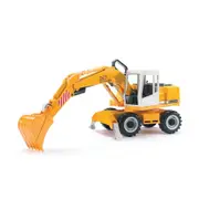 Bruder Licensed 1:16 Scale Liebherr Wheeled Excavator Model Toy Orange