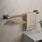 rust-proof Towel rack Save space Wall shelf No-punch towel bar kitchen