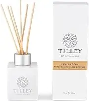 Tilley Classic White Vanilla Bean Triple Scented Aromatic Reed Diffuser 75 ml