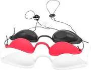 Ipetboom 3Pcs Shading Goggles Blackout Eye Mask for Skin Care Sun Protection Shielding for Therapy Outdoor Use