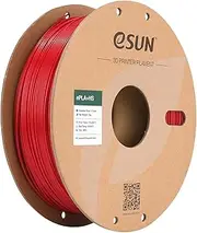 eSUN PLA PRO Filament for 3D Printers High Speed PLA PRO 3D Printer Filament 1.75mm Dimension Accuracy +/- 0.02mm 1KG (2.2 LBS) Spool Fast Printing PLA 3D Printing Material，Fire Engine Red