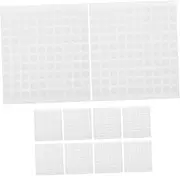 iplusmile 1000pcs Clear Adhesive Dots for Car Accessories Round Removable Transparent Tape Tabs for Crafts Home Office No Debris Versatile Use Safe Aesthetic