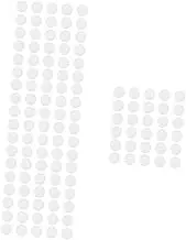 Operitacx 120pcs Transparent Gel Stickers Reusable Putty Dots for Wall No Odor Sound Absorbing for Home Maintenance Round Adhesive Points