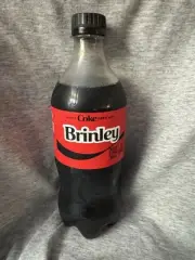Share A Coke with Brinley 2025 Personalized Gift Coca Cola Bottle 20oz Zero