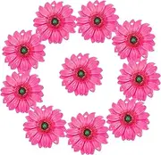 [BRIGHTFUFU] 10pcs Resin Sunflower Charm Pendants Diy Jewelry Accessories for Keychain