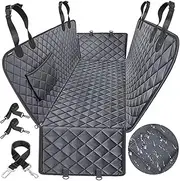 Generic Premium Dog Car Seat Cover - Waterproof Oxford, Universal Fit, Easy Clean & Scratch-Proof - Protect Your Car from Pet Hair, Mud, & Scratches