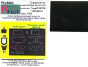 Model Maker 1/48 SUPERMARINE SPITFIRE Mk.IXc & Mk.XVI Paint Mask Set