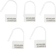 5PCS Disposable Chastity Lock Universal Coding Stealth Lock Set Chastity Cage Lock Accessories Restraint Men And Women Training Adult Sex Toys