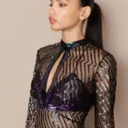 NWT Agent Provocateur Pascale Sequin Jacket Medium UK10