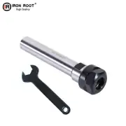 1P C20-ER20A-100L Collet Chuck Holder CNC Extension Rod Straight Shank+1P Wrench