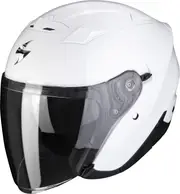 Scorpion EXO-230 Solid, open face helmet , color: White , size: XXL