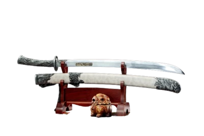 Yin-Yang Manganese Steel Qing Dynasty Sword