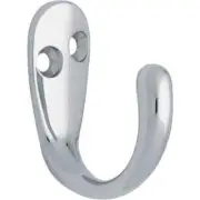 30-Pack Liberty Hardware B59103Z-CHR-C Polished Chrome Single Robe Hook