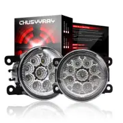 For Ram 5500 2020 2021 2022 Factory Replacement Fit Fog Lights Clear Lens Style (for: Nissan)