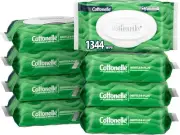 GentlePlus Flushable Wet Wipes with Aloe & Vitamin E, 84 Count, Pack of 8