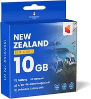 New Zealand Travel Sim Card | Internet Data | Calling and SMS Included (10GB Internet Data)