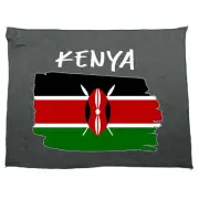 Kenya Country Flag Nationality - Gym Sports Towel