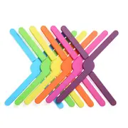 2Set Trivets Silicone Pot Holde Non-Slip Foldable Trivets Heat-Resistant Collapsible
