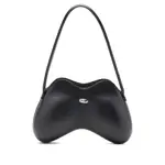 [Diesel] Diesel Double-D Curved Shoulder Bag ONE SIZE BLACK