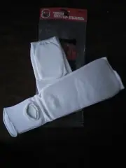 ProForce Combination Cloth Shin/Instep Guard Size Medium Color white