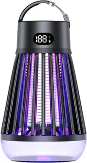 Mosquito Killer Lamp, USB Rechargeable Electric UV Bug Zapper Insect Killer Fly