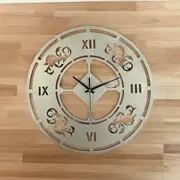 Ornate Gold Clock - Wall Art Clock - Large 37.5cm size