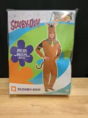 SCOOBY- DOO Spirit Adult Zipper One Piece Plush Costume Small/Md Union Suit NEW