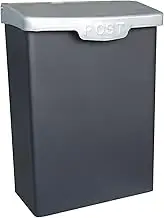 Folpus Drop Box with Lock Wall Mounted Mailbox,Letter Box,Newspaper Holder Box Wall Hanging Mail Box for Gate Porch Outside House, Gray