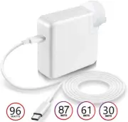30W 61W 87W 96W USB-C Power Adapter Type C for Apple Macbook Air Pro Laptop