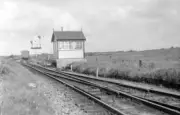 Junction Box Moyasta Co Clare Ireland Railway OLD PHOTO