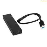 DOU USB 外殼適配器盒適用於 2010 2011 USB 轉 6+12PIN SSD 外殼