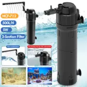 Internal Aquarium Fish Tank Sterilizers Filter Submersible Oxygen Water Pump