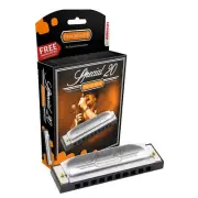 Hohner Special 20 - Progressive Harmonica, Key of G