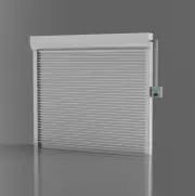 3d Printed 1/24 Scale Garage Shutter Door x1 For Model Miniature Diorama Scenery