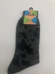 Men's Dress Socks by Jakal High Class Design - Grey and Black Clouds