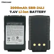 2000mAh Replacement Li-ion Battery for YAESU FT-70D YAESU FT-70DR YAESU FT-70DS
