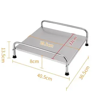 瓦斯爐置物架 電磁爐 不鏽鋼 置物架 現貨 電磁爐架 瓦斯爐 支架 層架 櫥櫃 收納盒 收納籃 收納 (5.6折)