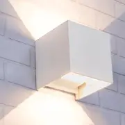 TOCA Exterior LED Adjustable Beam Angle Wall Light White 6.8W 3000K IP54 - TOCA2