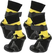 COMPUKAS 1Pair Dog Socks for Dogs Wear Resistant Knitting Pet Socks Breathable Puppy Supplies Cute Paw Protectors for Cold Weather and Outdoor Use