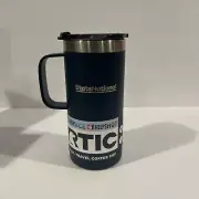 RTIC 16oz Travel Coffee Cup Navy | Engraved Brand New