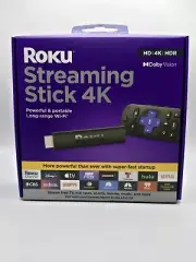 Roku Streaming Stick 4K HDR Dolby Vision Streaming Device 3820R Brand New (CB)