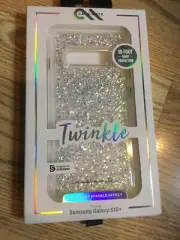 CaseMate Twinkle Series Case for Samsung Galaxy S10+ - Clear/Iridescent Sparkle