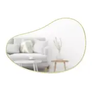 Umbra Hubba Pebble Mirror Modern Living Room Bathroom Decorative Wall Mirror