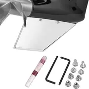 Safe-Skeg Protector, Haoguo 316 Stainless Steel with Drain Holes, Compatible with Mercruiser Inboard, Outboard, Alpha 1 Second Generation Drives, 1991 to Present, Prevent Stern Fin Damage